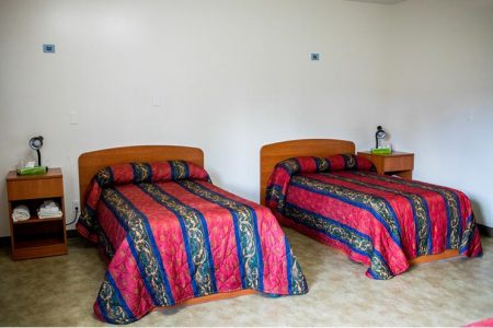 Accommodations One of the various rooms available at Wequedong Lodge